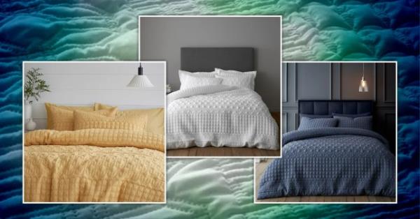 Image of Billie Duvet Cover and Pillowcase Set from Dunelm